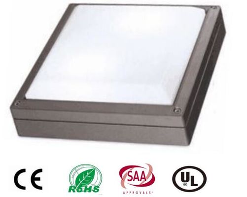 China 20W Square Outdoor LED Wall Light With  Chip , High Power IP65 Led Wall Pack Light supplier